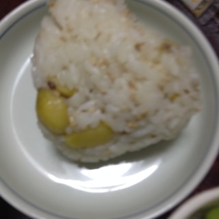 栗ご飯おにぎり